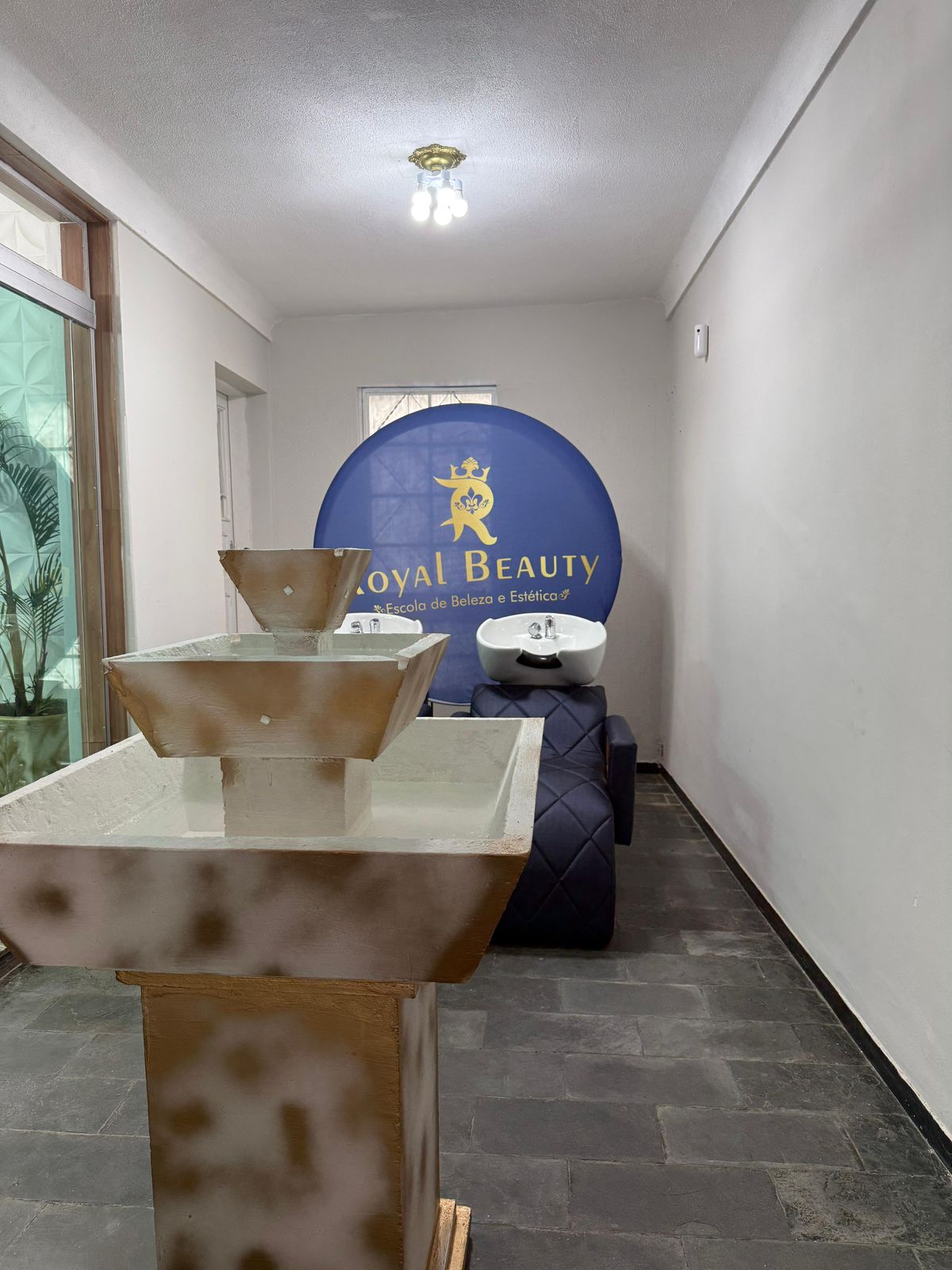 Sala de cursos da Royal Beauty Pro Center em Betim/MG
